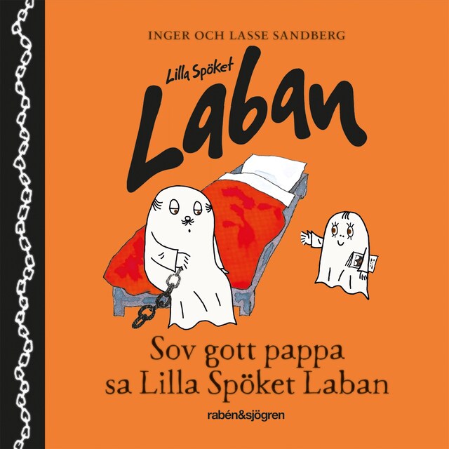 Book cover for Sov gott pappa, sa lilla spöket Laban