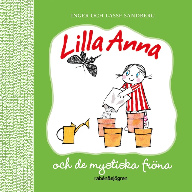Book cover for Lilla Anna och de mystiska fröna