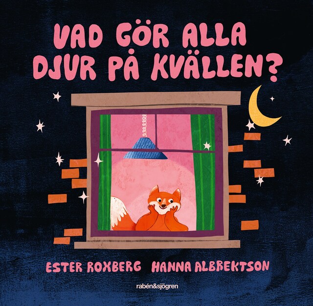 Book cover for Vad gör alla djur på kvällen?