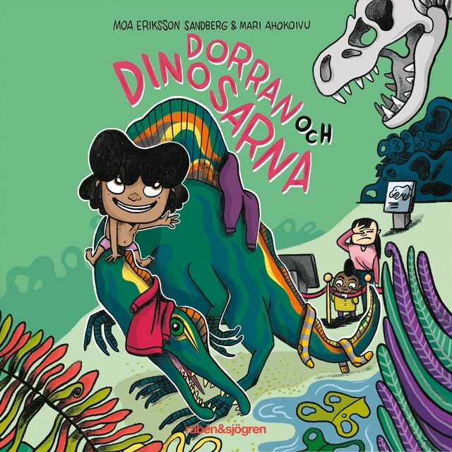 Couverture de livre pour Dorran och dinosarna