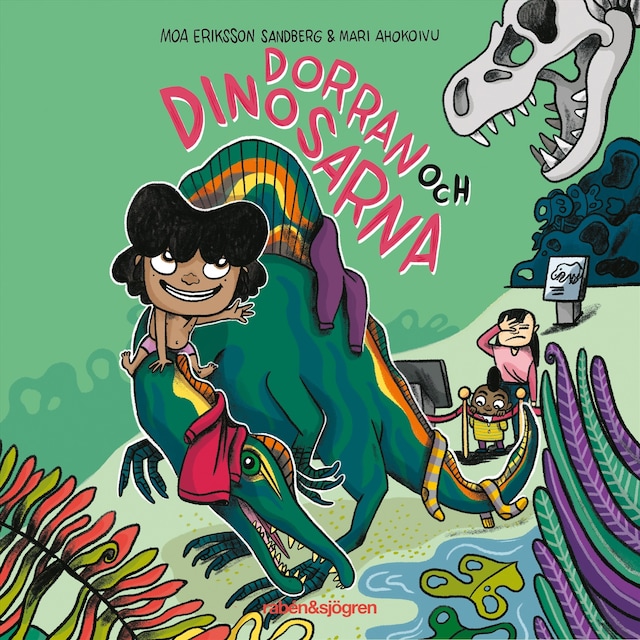 Book cover for Dorran och dinosarna