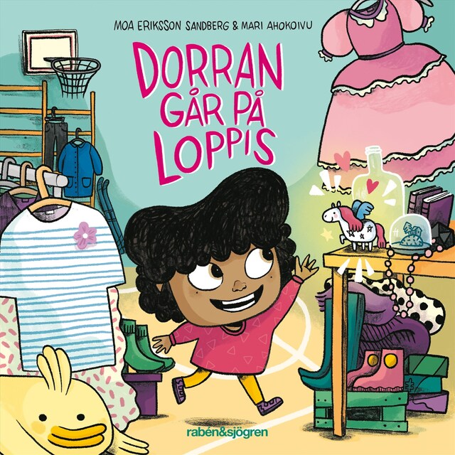 Book cover for Dorran går på loppis