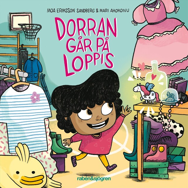 Couverture de livre pour Dorran går på loppis