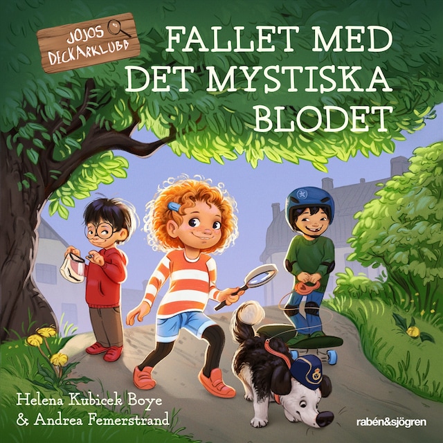 Boekomslag van Fallet med det mystiska blodet