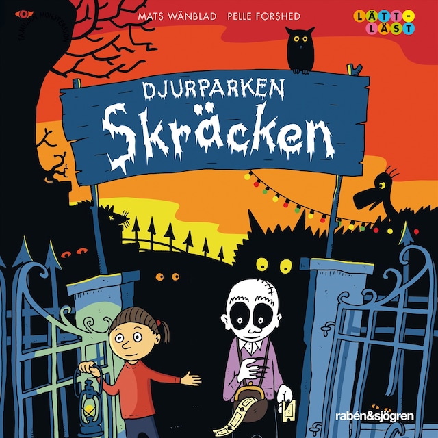 Copertina del libro per Djurparken Skräcken