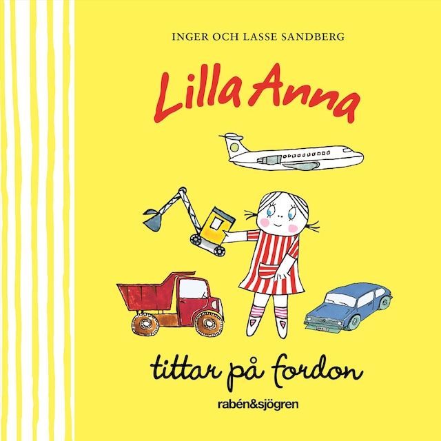 Book cover for Lilla Anna tittar på fordon