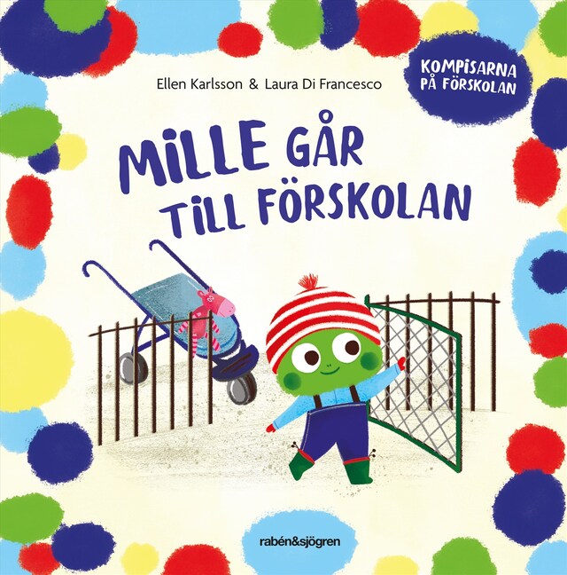 Copertina del libro per Mille går till förskolan