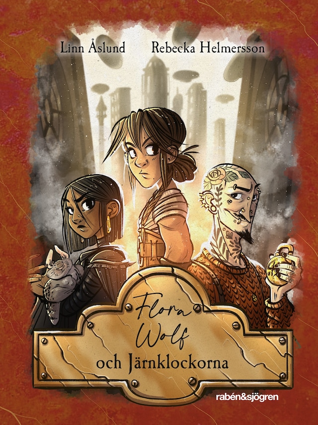 Book cover for Flora Wolf och Järnklockorna