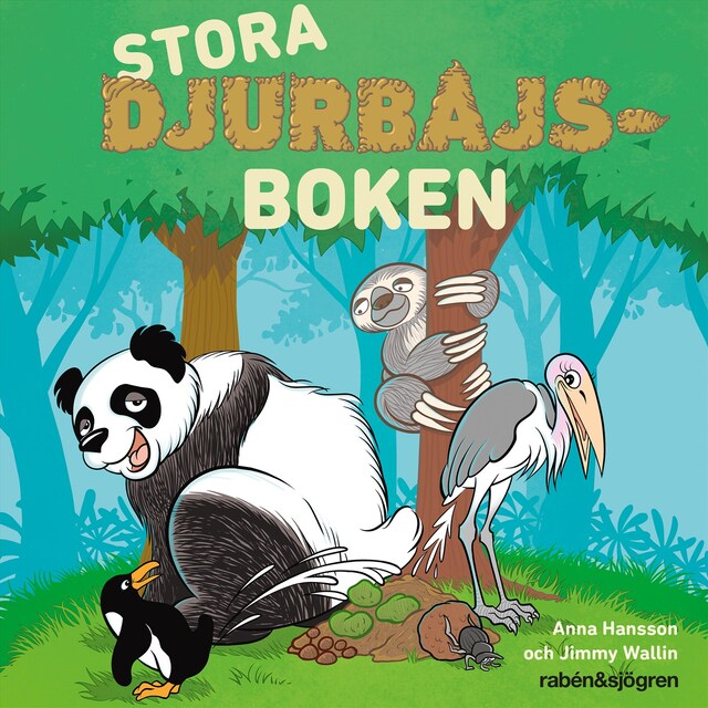 Book cover for Stora djurbajsboken