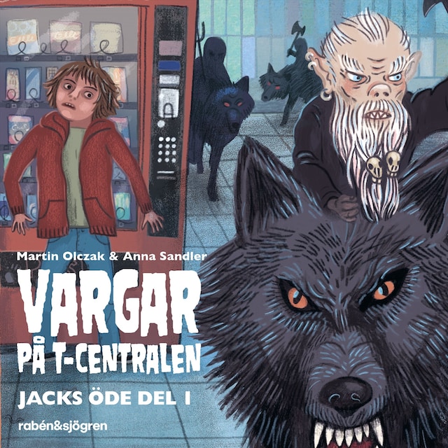 Book cover for Vargar på T-centralen