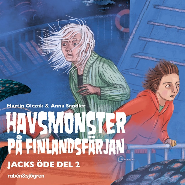 Portada de libro para Havsmonster på Finlandsfärjan