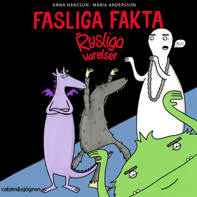 Book cover for Fasliga fakta om rysliga varelser