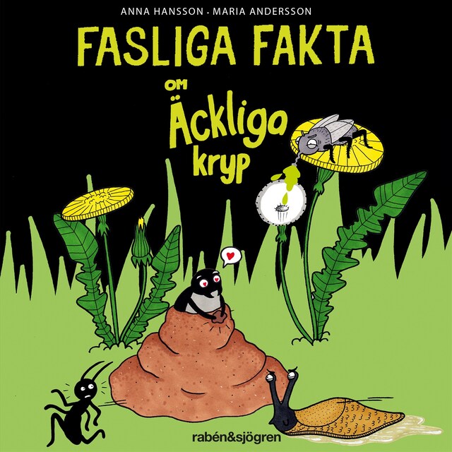 Book cover for Fasliga fakta om äckliga kryp