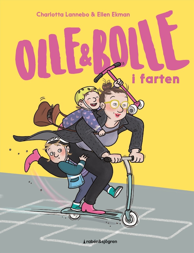 Buchcover für Olle och Bolle i farten