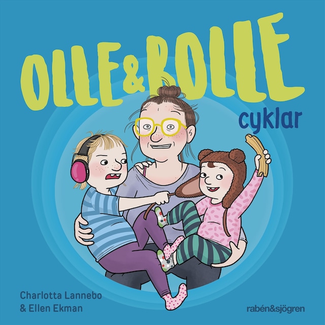Buchcover für Olle och Bolle cyklar