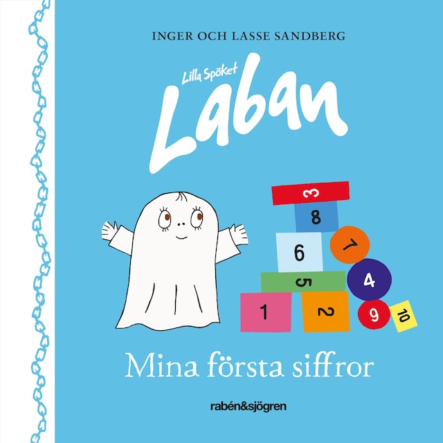 Boekomslag van Lilla Spöket Laban - Mina första siffror