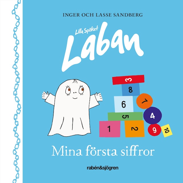 Portada de libro para Lilla Spöket Laban - Mina första siffror