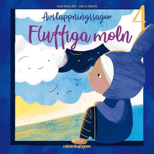 Book cover for Avslappningssagor. Fluffiga moln