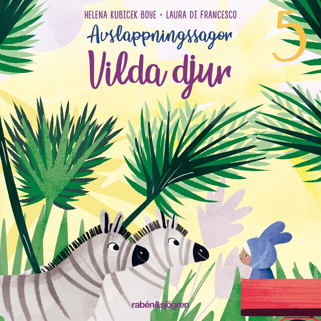 Okładka książki dla Avslappningssagor. Vilda djur