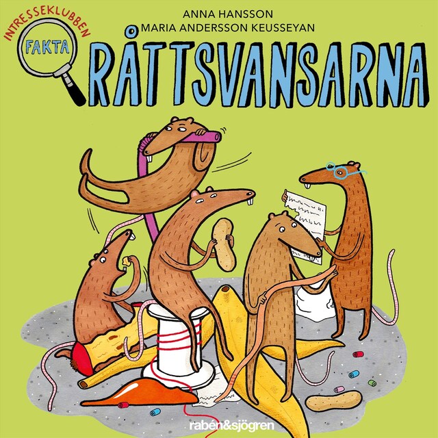 Buchcover für Råttsvansarna