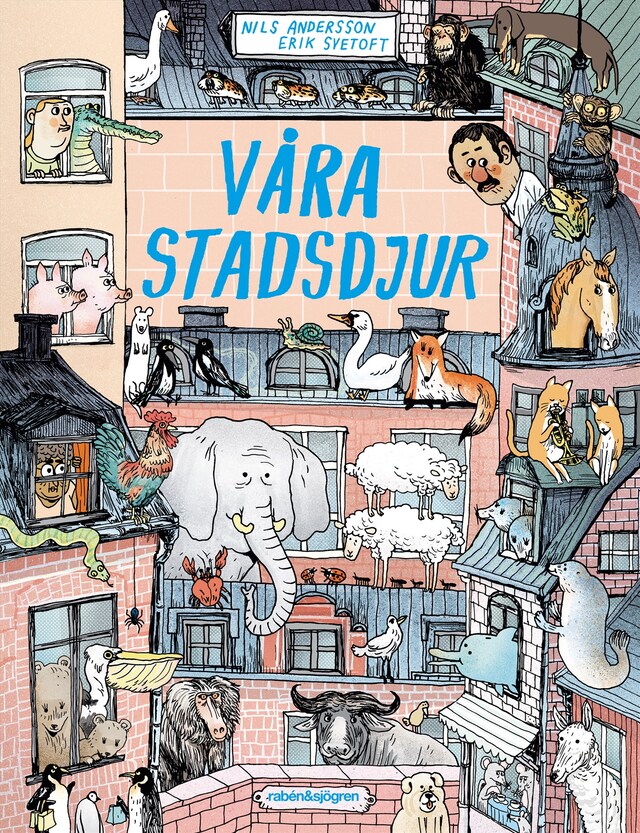 Boekomslag van Våra stadsdjur