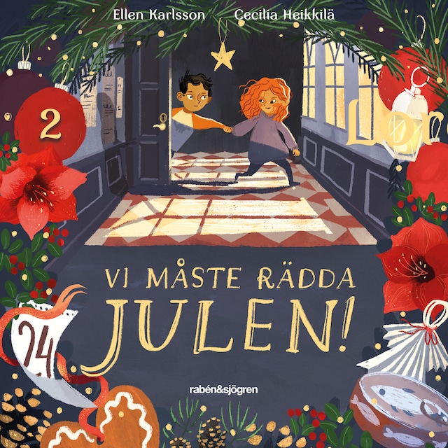 Couverture de livre pour Vi måste rädda julen – Lucka 2