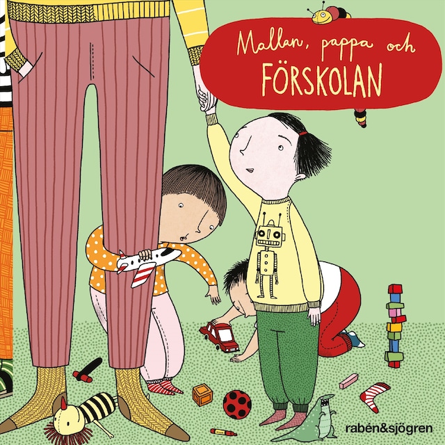 Okładka książki dla Mallan,  pappa och förskolan