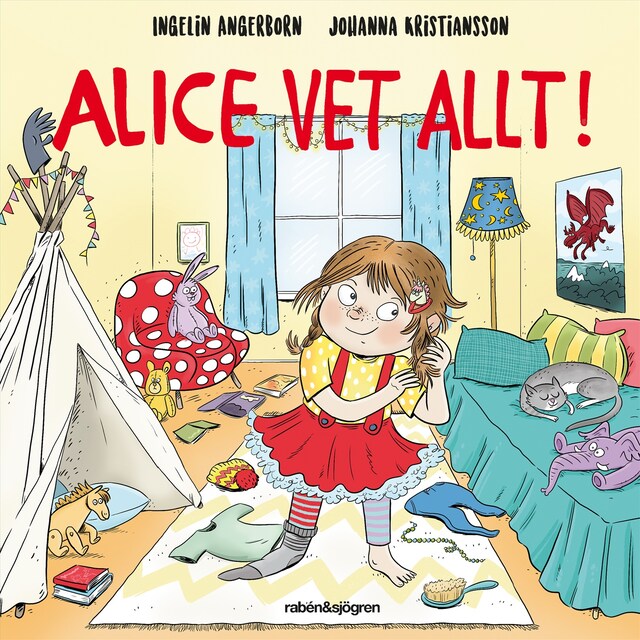 Kirjankansi teokselle Alice vet allt!