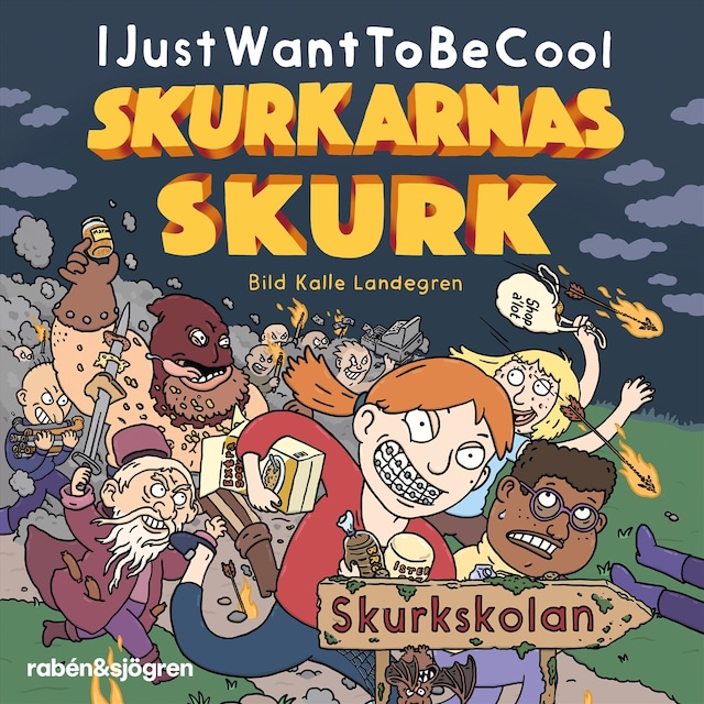 Book cover for Skurkskolan