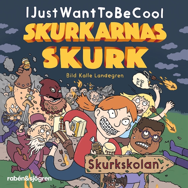 Boekomslag van Skurkskolan