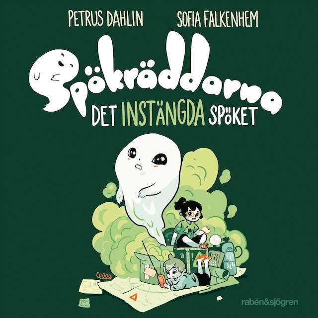 Boekomslag van Det instängda spöket