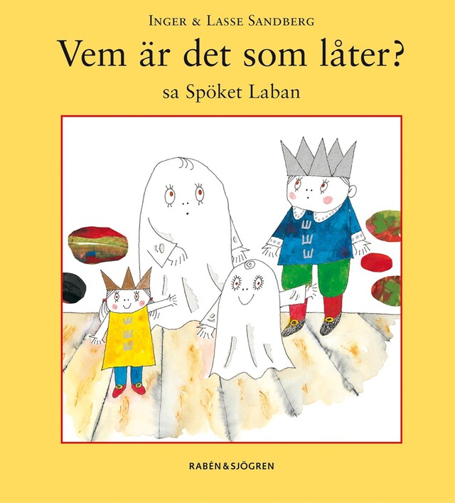 Buchcover für Vem är det som låter sa Lilla Spöket Laban