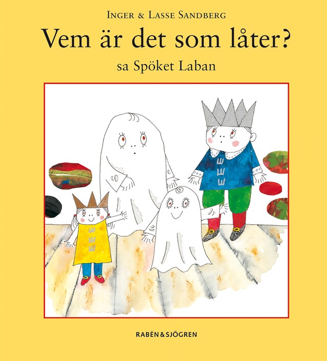 Portada de libro para Vem är det som låter sa Lilla Spöket Laban