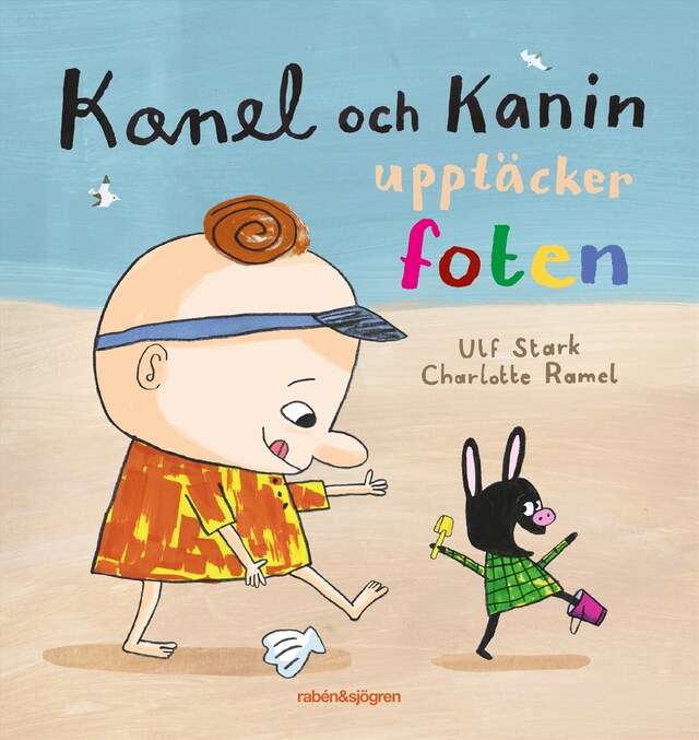 Bogomslag for Kanel och Kanin upptäcker foten