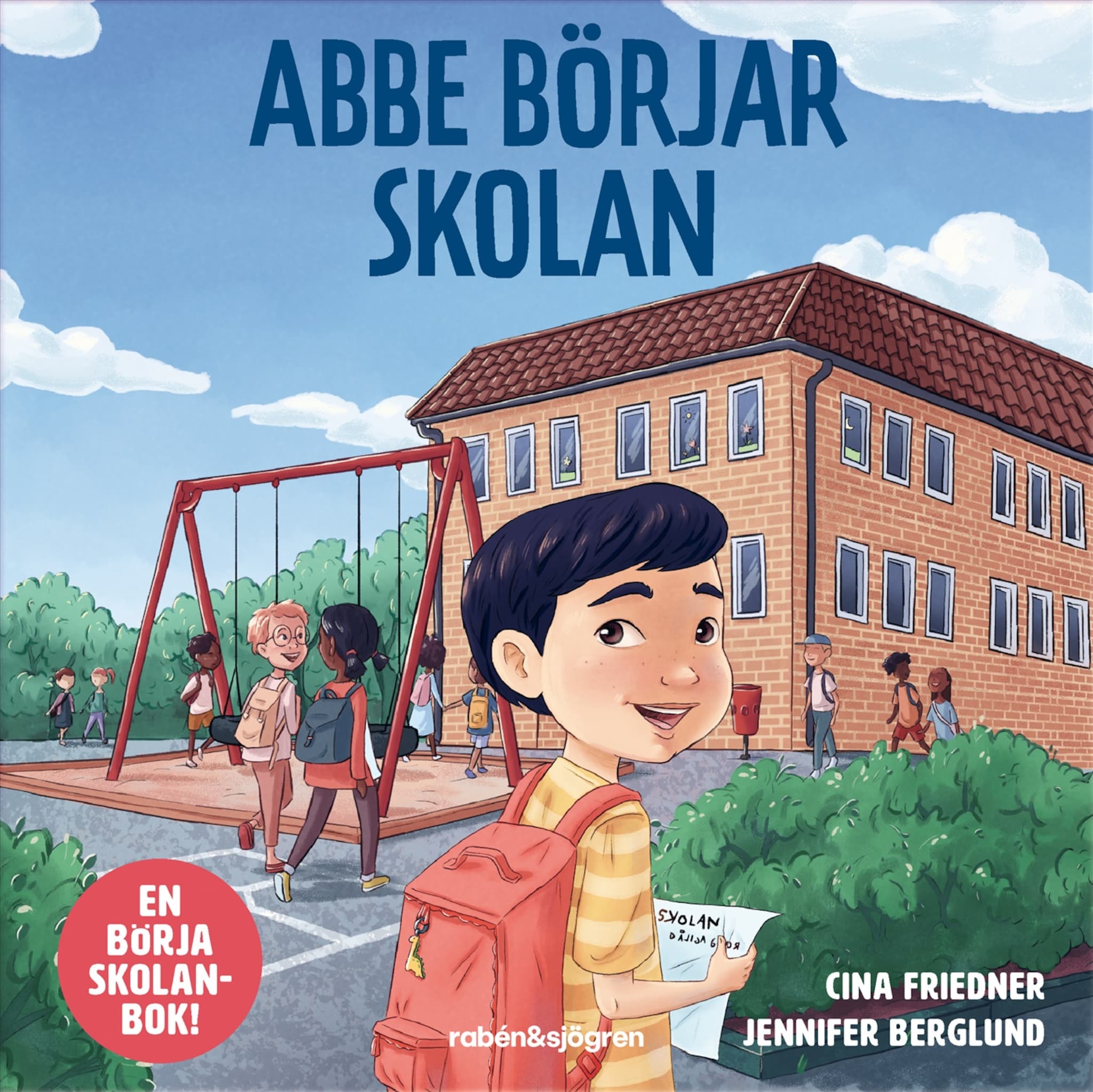 Abbe börjar skolan