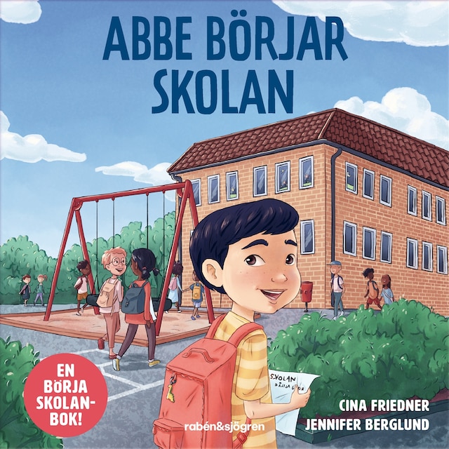 Book cover for Abbe börjar skolan