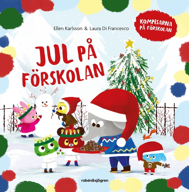 Book cover for Jul på förskolan