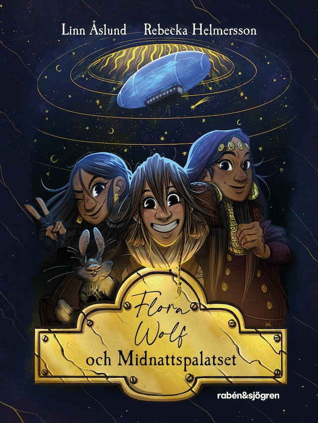 Okładka książki dla Flora Wolf och Midnattspalatset