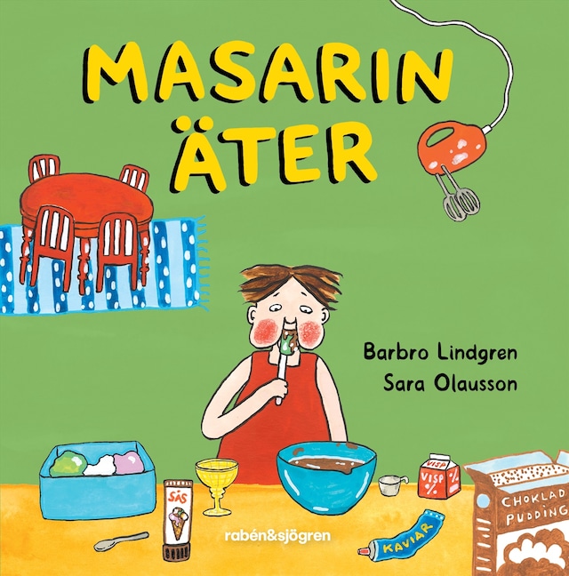 Book cover for Masarin äter