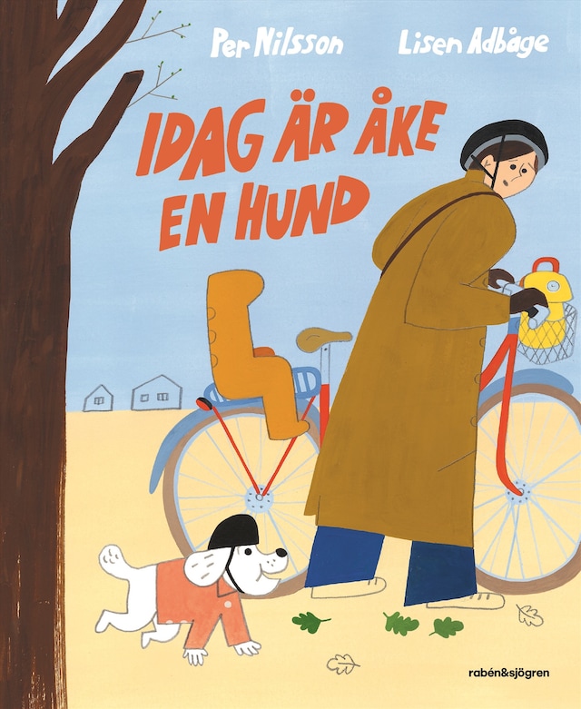 Book cover for Idag är Åke en hund