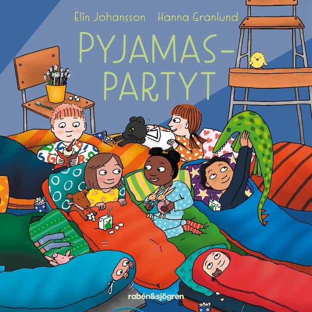 Book cover for Pyjamaspartyt