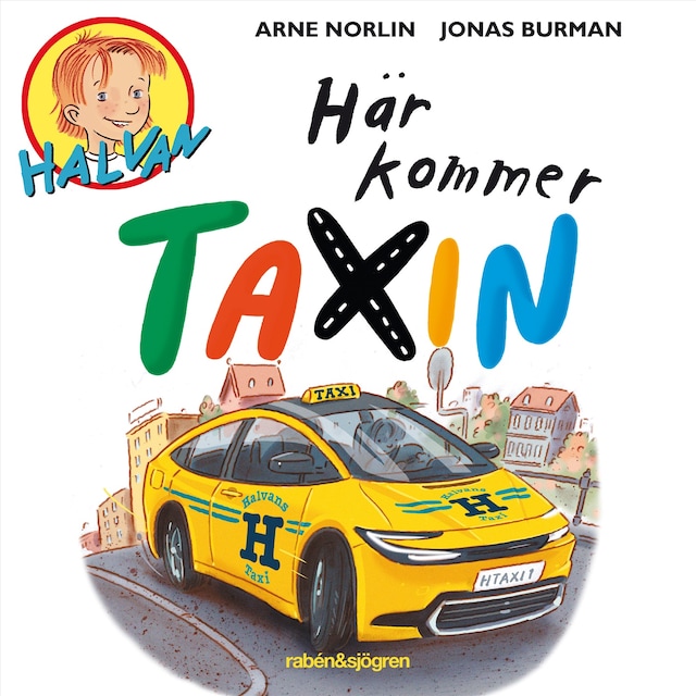 Book cover for Här kommer taxin