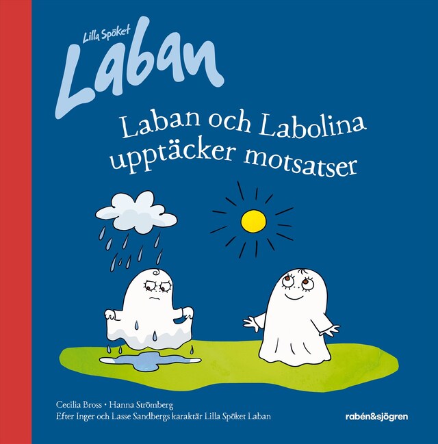 Buchcover für Laban och Labolina upptäcker motsatser