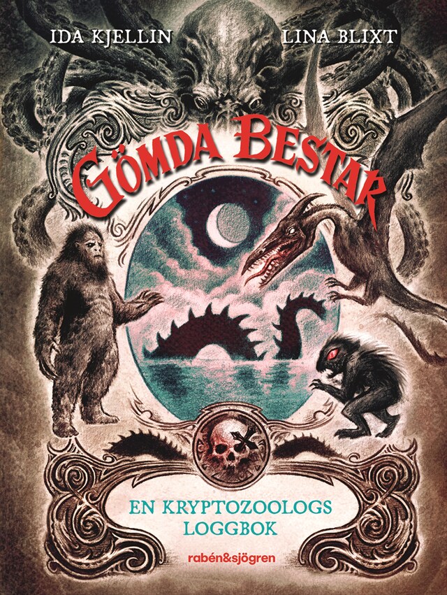 Book cover for Gömda bestar : En kryptozoologs dagbok