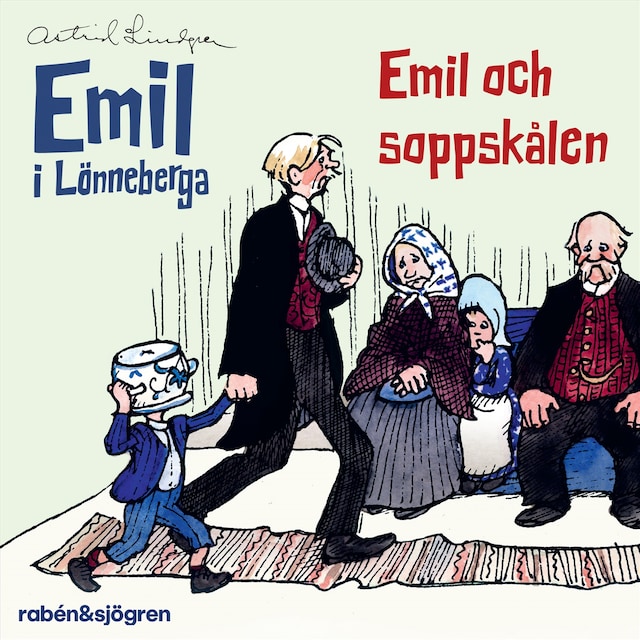 Boekomslag van Emil och soppskålen