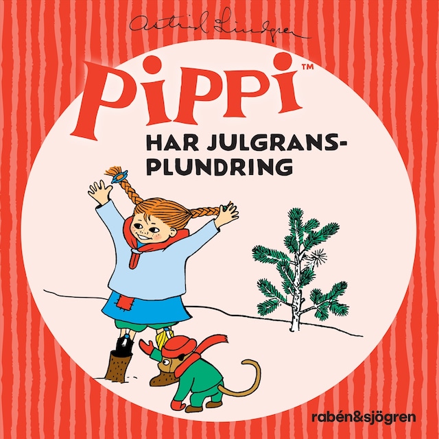 Book cover for Pippi har julgransplundring