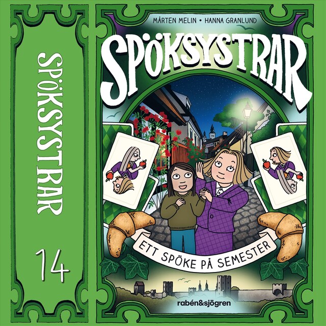 Copertina del libro per Ett spöke på semester