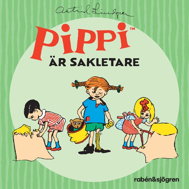 Book cover for Pippi är sakletare