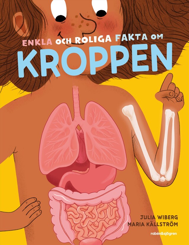 Kirjankansi teokselle Enkla och roliga fakta om kroppen