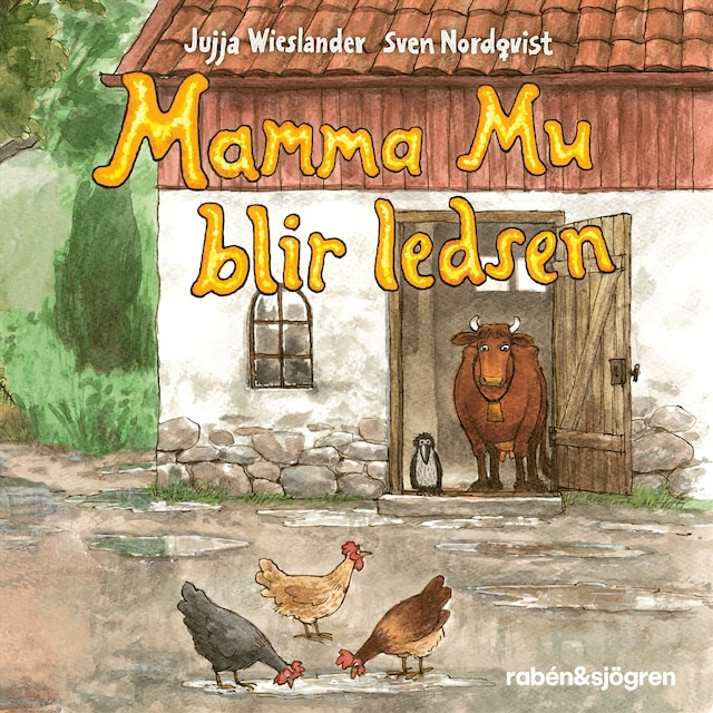 Okładka książki dla Mamma Mu blir ledsen